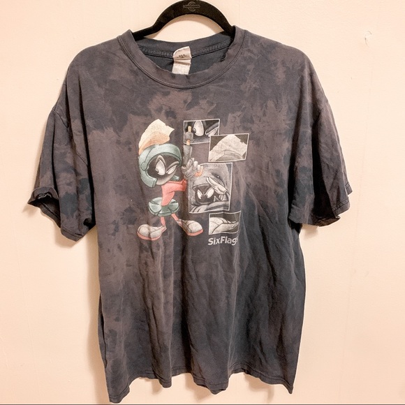 Warner Bros. | Shirts | Vintage 99s Marvin The Martian Tiedyed Tee ...